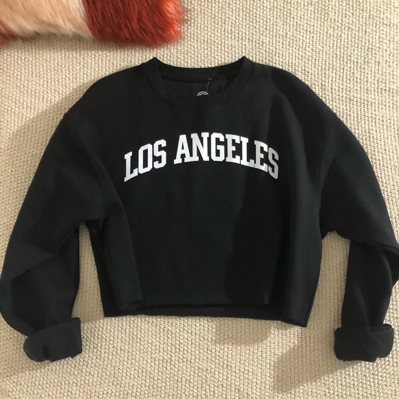 COPY - LOS ANGELES black Sweater - Picture 5 of 6